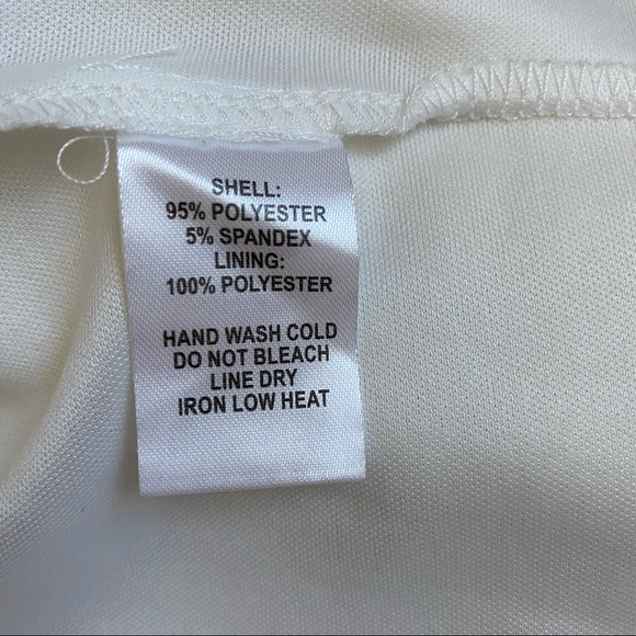 Lulu’s Gal About Town Open Back Skater Fit and Flare Dress White Mini Dress - Picture 12 of 16